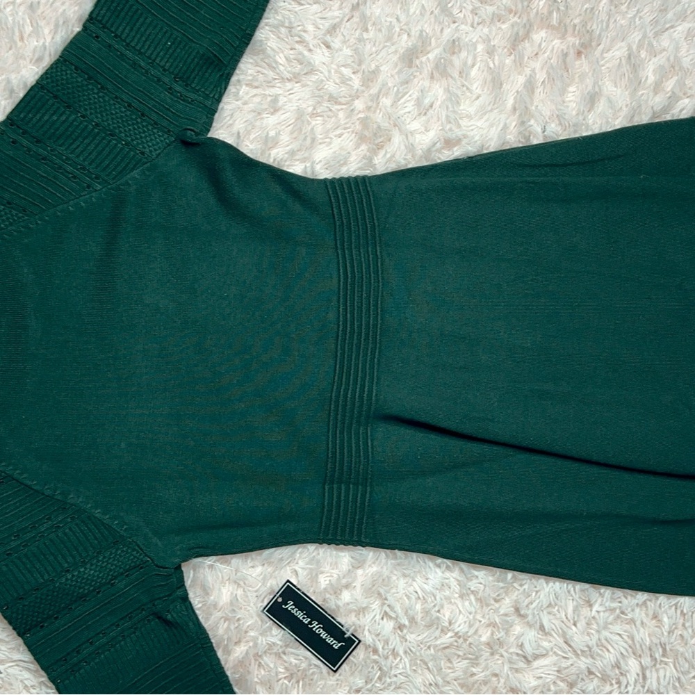 Green Long Sleeve Dress